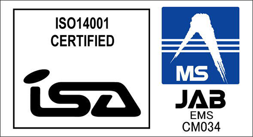 ISO14001のロゴマーク
